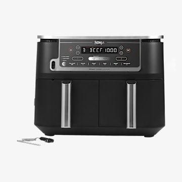 Air Fryer Ninja DualZone XL 6-en-1 9,5 L avec thermosonde -- Noir AF451EU