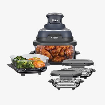 Air Fryer modulaire en verre Ninja CRISPi Cyber Space avec 4 récipients
