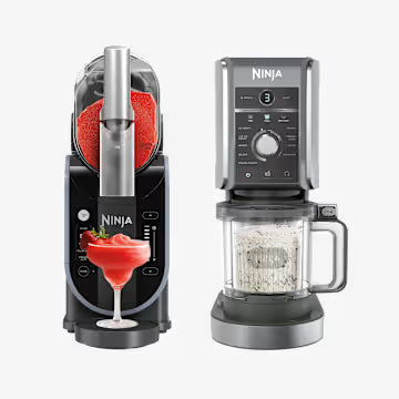 Pack Machine à glace CREAMi Deluxe 10-en-1 + Machine SLUSHi
